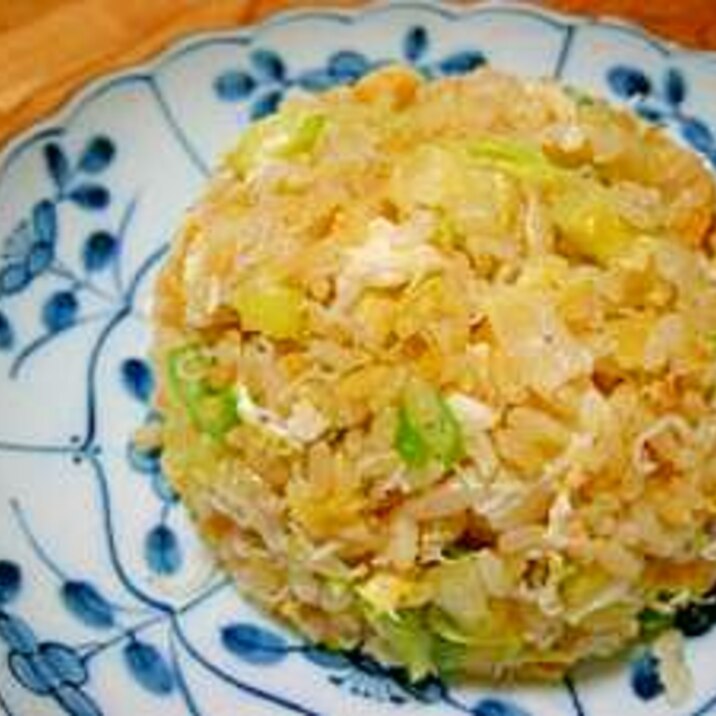 春キャベツとしらすのチャーハン レシピ 作り方 By もりくーん 楽天レシピ